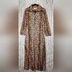 VTG TV Loungers animal printer Full Robe House Coat